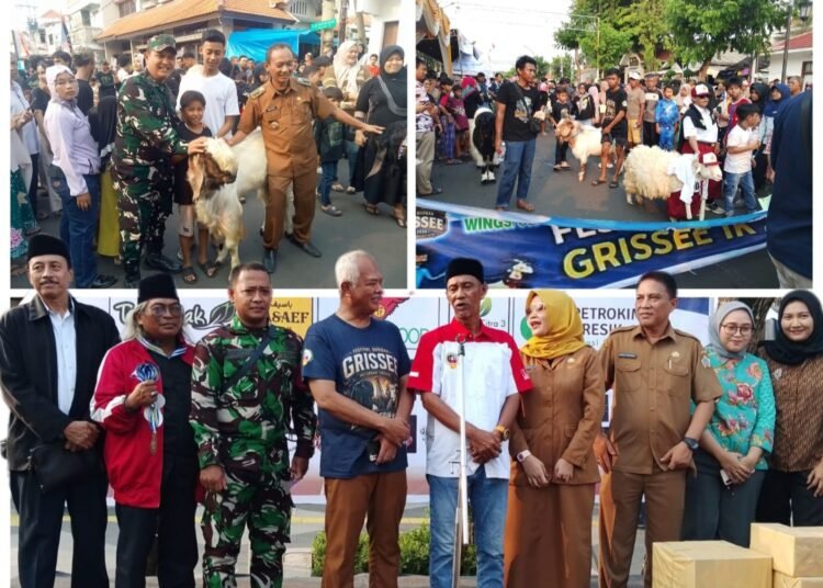 Semarak Tradisi Idul Adha Jadi Panggung Kebersamaan TNI dan Warga Gresik