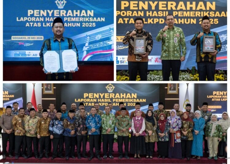 Istimewa !! Pemkab Gresik Berhasil Raih WTP dari BPK RI 11 Kali Berturut-turut