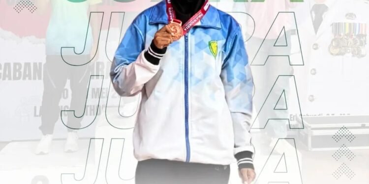 Aulia Rahma, Pelari Cepat Berbakat MAN 2 Gresik Sabet Juara 3 Piala Wali Kota Surabaya