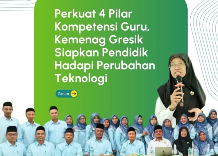 Kemenag Gresik Tingkatkan Kompetensi Guru di Tengah Gempuran Teknologi AI dan Digitalisasi