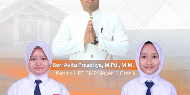 Luar Biasa !! Inilah Ozora Milada Zahira & Azzah Nasywa Armaputri Sang Juara dari UPT SMPN 1 Gresik