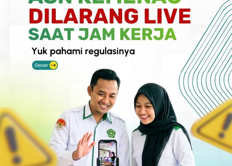 Wujudkan Pelayanan Prima, Kemenag Gresik Perketat Penggunaan Media Sosial ASN