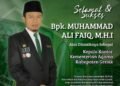 Keluarga Besar MAN 1 Gresik Ucapkan Selamat kepada Muhammad Ali Faiq, M.H.I. Atas Amanah Baru sebagai Kepala Kemenag Gresik
