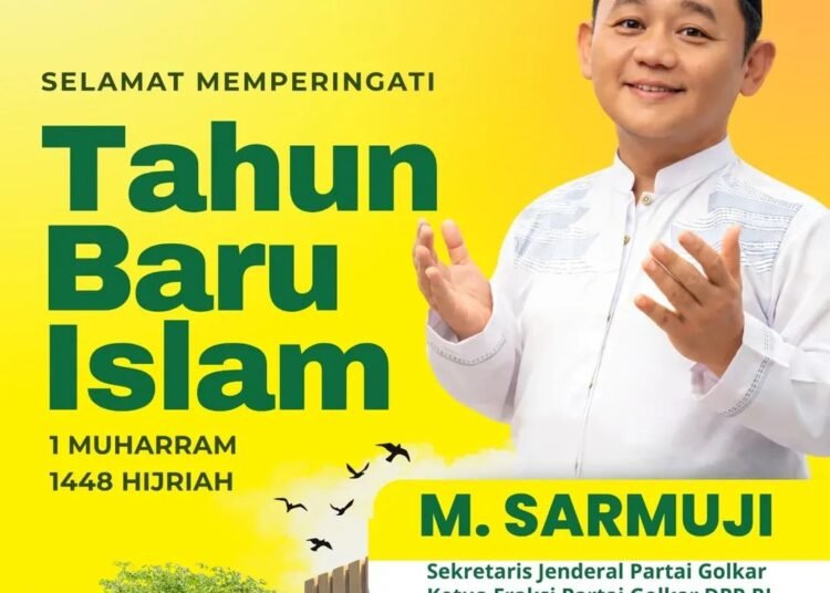 Selamat Tahun Baru Hijriah, M. Sarmuji: Semoga Hidup Kita Semakin Penuh Berkah