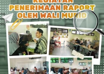 MAN 1 Gresik Gelar Penerimaan Rapor: Sarana Komunikasi Efektif antara Madrasah dan Orang Tua Siswa 