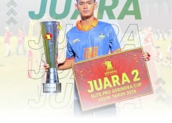 SANG JANGKAR TIM! M WILDHANI HIKAM AMANKAN JUARA 2 ELITE PRO GERINDRA CUP U-17 2026 DI STADION BRAWIJAYA!
