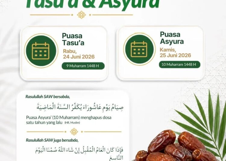 Refah Islami: Hijrah Menuju Takwa, Jangan Lupa Puasa Tasu’a dan Asyura