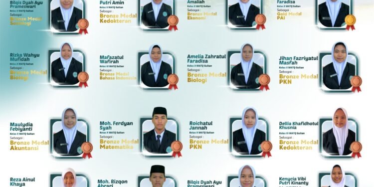Inilah Deretan Prestasi Tingkat Nasional Santri MATQ Sunanul Muhtadin Sepanjang Bulan Mei 2026