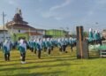 Bangun Kebersamaan dan Pererat Silaturahmi, Fatayat NU Dukun Gelar Senam Sehat Bersama