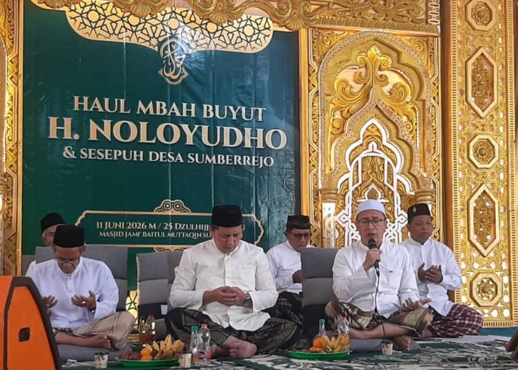 Pemdes Sumberrejo Manyar Istiqomah Gelar Haul Mbah H. Noloyudho Sang Pendiri Desa