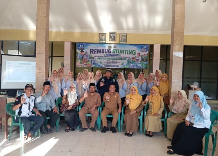 Pemdes Bolo Ujungpangkah Perkuat Komitmen dan Kolaborasi Lintas Sektor Wujudkan Zero Stunting