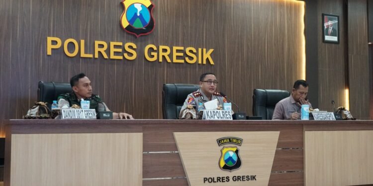 Jelang Suro, Kapolres Gresik dan Dandim Kompak Matangkan Pengamanan Pengesahan Warga Baru PSHT 2026