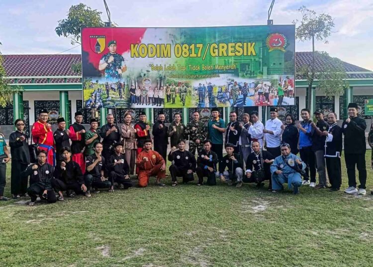 Dandim Sambut Hangat Silaturahmi Perguruan Silat IPSI Gresik: Perkuat Persaudaraan, Jaga Kondusivitas Wilayah