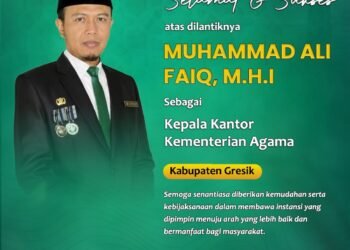 DMI Gresik Ucapkan Selamat kepada Muhammad Ali Faiq Atas Amanah Baru sebagai Kepala Kemenag Gresik