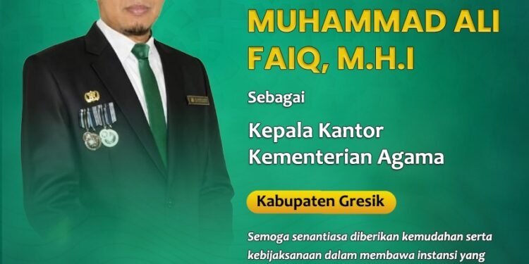 DMI Gresik Ucapkan Selamat kepada Muhammad Ali Faiq Atas Amanah Baru sebagai Kepala Kemenag Gresik
