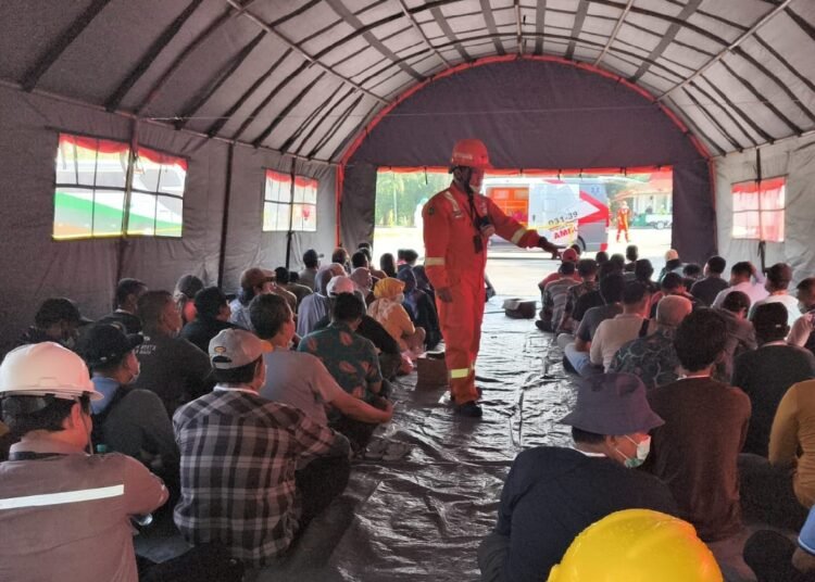 Simulasi Tanggap Darurat Petrokimia Gresik Berbuah Apresiasi dari FPRB Kabupaten Gresik