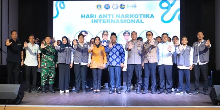 Hadirkan Ipda Purnomo Belajar Baik, Bupati Gresik Kukuhkan Pengurus Kelompok Pemuda Anti Narkoba 