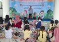 Kadispendik Penuh Semangat Buka Gelaran Lomba Mewarnai dan Story Telling Bahasa Gresikan “Festival Nasi Krawu KWGe”