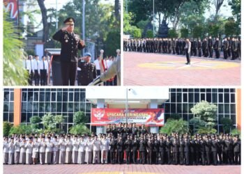 Kapolres Gresik Pimpin Upacara Hari Lahir Pancasila 2026: Jayalah Indonesiaku, Merdeka !!