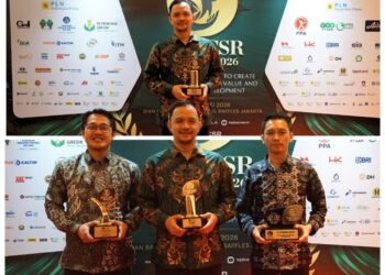 Megilan !! Petrokimia Gresik Lima Tahun Berturut-turut Raih Top CSR Awards 2026