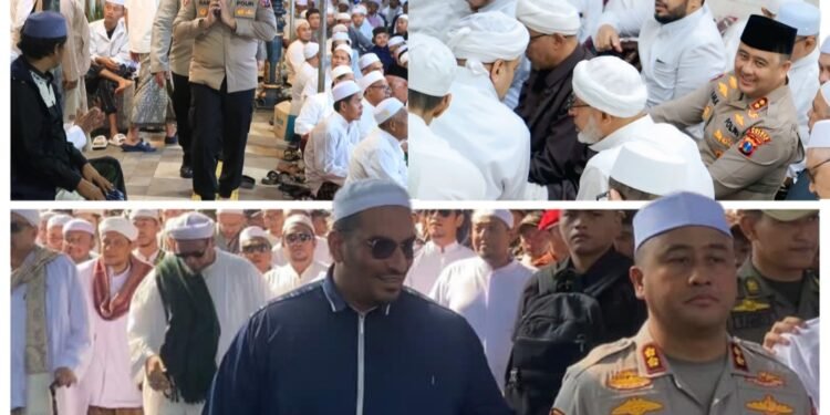 Kapolres Gresik Kerahkan Ratusan Personel Berikan Layanan Pengamanan Haul Habib Abu Bakar Assegaf ke-71