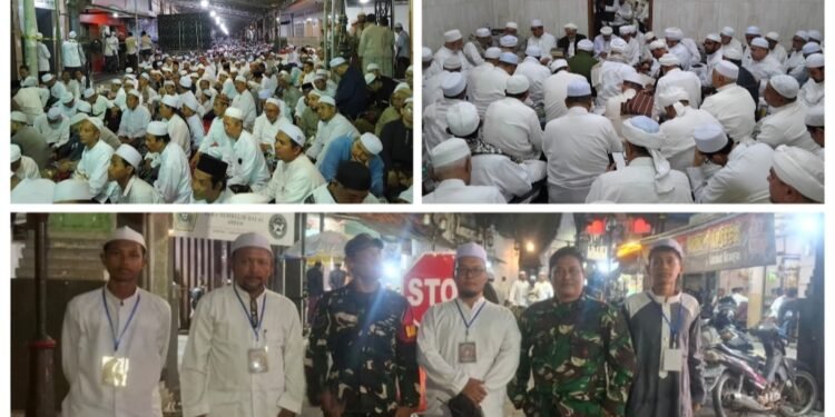 Sinergi TNI-Polri dan Elemen Masyarakat Jaga Kekhidmatan Haul Habib Abu Bakar Assegaf