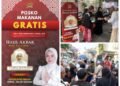 Nila Yani DPR RI Dirikan Posko Makanan Gratis untuk Jamaah Haul Habib Abu Bakar Assegaf di Gresik
