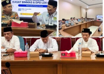 Kasat Binmas Polres Gresik Jalin Silaturahmi dengan Pengurus DPD LDII Wujudkan Sitkamtibmas Aman Kondusif