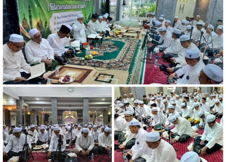 Masjid Al-Amin Sidorukun Indah Jadi Saksi Khidmatnya Gelaran Majelis Siji Bersholawat Bareng KH. Zainul Amin Ismail