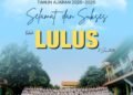 SELAMAT DAN SUKSES ATAS KELULUSAN MURID KELAS IX UPT SMP NEGERI 10 GRESIK TAHUN AJARAN 2025-2026