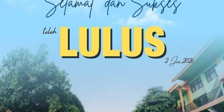 SELAMAT DAN SUKSES ATAS KELULUSAN MURID KELAS IX UPT SMP NEGERI 10 GRESIK TAHUN AJARAN 2025-2026
