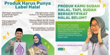 Kemenag Gresik Dampingi Para Pelaku Usaha Dapatkan Sertifikat Halal, Gratis !!