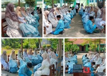 Bikin Haru !! Sungkeman dan Membasuh Kaki Ibu Warnai Pengumuman Kelulusan Siswa MIN 2 Gresik