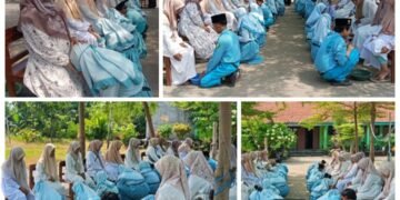 Bikin Haru !! Sungkeman dan Membasuh Kaki Ibu Warnai Pengumuman Kelulusan Siswa MIN 2 Gresik