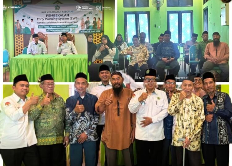 Redam Potensi Konflik Beragama, KUA Kebomas Kemenag Gresik Siagakan Early Warning System