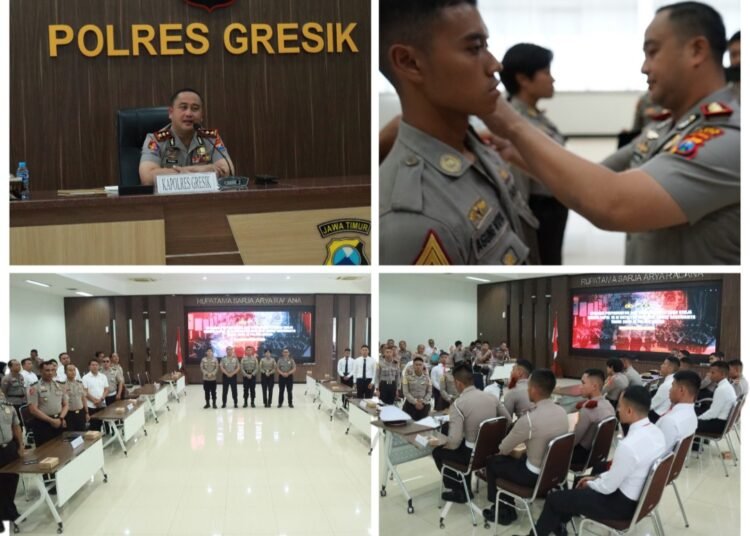 Terima 15 Taruna Akpol, Kapolres Gresik Tekankan Penguatan Pengalaman Lapangan dan Pemahaman Tugas Kepolisian secara Nyata !!