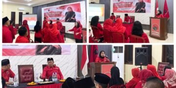 Anggota MPR RI Nila Yani Hardiyanti Gelar Sosialisasi 4 Pilar di Kantor DPC PDI Perjuangan Kabupaten Gresik