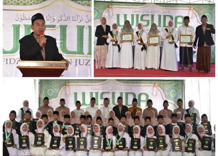 Khidmat !! MI Alkarimi Gresik Gelar Wisuda Tahfidzul Qur’an Juz 30 dan Tasyakuran Kelulusan 2025-2026