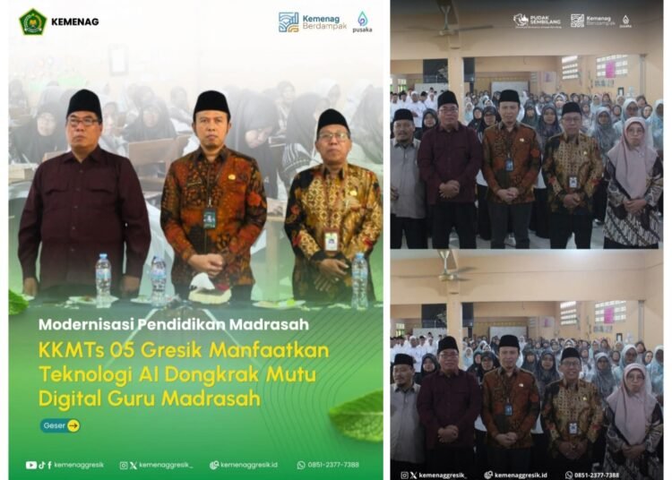 Kemenag Gresik Gandeng BDK Surabaya Dongkrak Mutu Digital Guru Madrasah