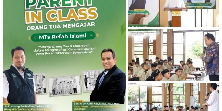 Seru Full Manfaat !! “Parent in Class” Orang Tua Mengajar di Pondok Pesantren Refah Islami