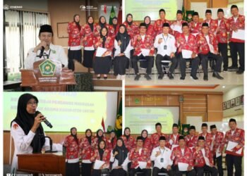 Kepala Kemenag Gresik Tekankan Akhlak dan Kedisiplinan di Gelaran Pengukuhan Pengurus Pokjawas Madrasah