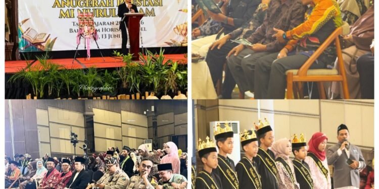 Kepala Kemenag Gresik Bangga Lahirnya Generasi Qur’ani saat Hadiri Wisuda Tahfidz MI Nurul Islam