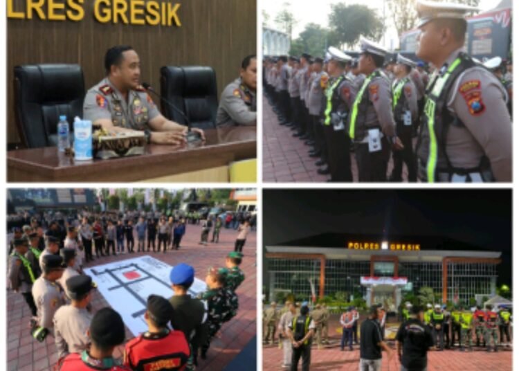 Jelang Suroan Agung !! Polres Gresik Perkuat Pengamanan dan Imbau Warga Jaga Kamtibmas