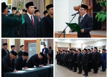 Kakanwil Ucapkan Selamat kepada Seluruh Pejabat yang Dilantik, Salah Satunya Kepala Kemenag Gresik