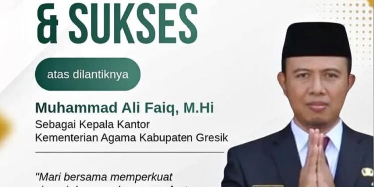 Keluarga Besar PATTIRO Gresik Ucapkan Selamat Atas Dilantiknya Muhammad Ali Faiq sebagai Kepala Kemenag Gresik