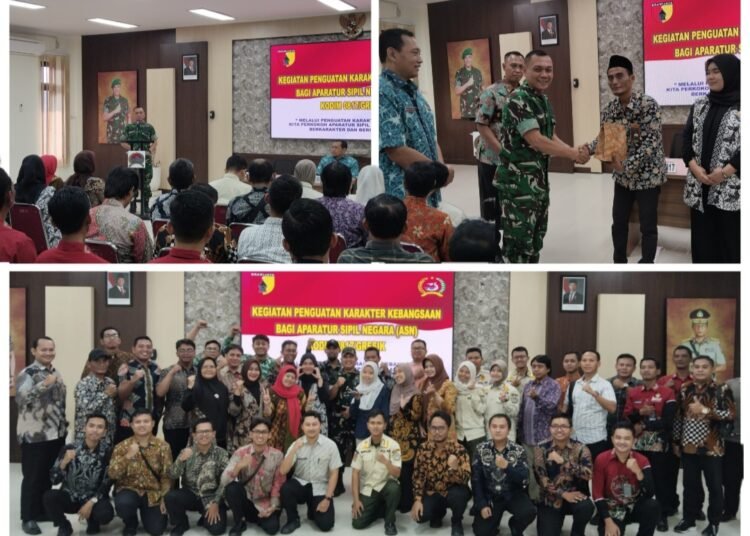 Penguatan Karakter Kebangsaan ASN, Kodim 0817/Gresik Perkuat Integritas dan Semangat Nasionalisme