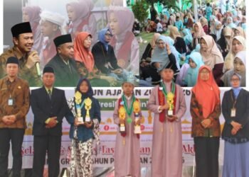Kepala Kemenag Gresik Tegaskan Komitmen Lahirkan Generasi Berakhlak dan Kreatif di Momen Tasyakuran MIN 2 Gresik