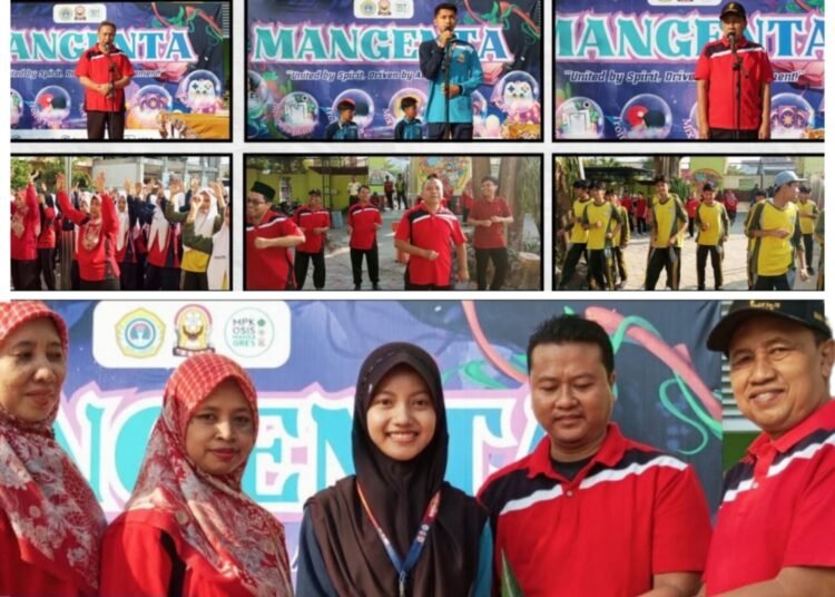 Semangat Kebersamaan !! Senam Sehat Semarakkan Dies Natalis MAN 1 Gresik