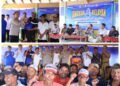 Kapolres Gresik Ngopi Bareng Nelayan, Salurkan Bantuan serta Bakti Kesehatan