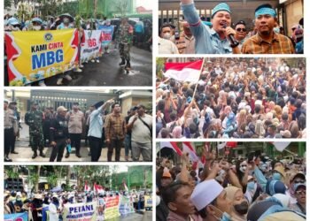 Ribuan Warga Gresik Turun ke Jalan Dukung Program MBG Tetap Berlanjut: Manfaatnya Nyata untuk Masyarakat